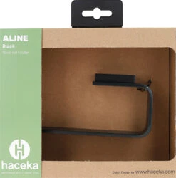 Haceka Aline Toiletrolhouder Zwart 12 Haceka Aline Toiletrolhouder Zwart -hotbath winkel haceka aline toiletrolhouder zwart 1208612 1