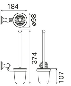 Haceka Allure Toiletborstelset RVS Geborsteld 10 Haceka Allure Toiletborstelset RVS Geborsteld -hotbath winkel haceka allure toiletborstelset rvs geborsteld 1208632 1