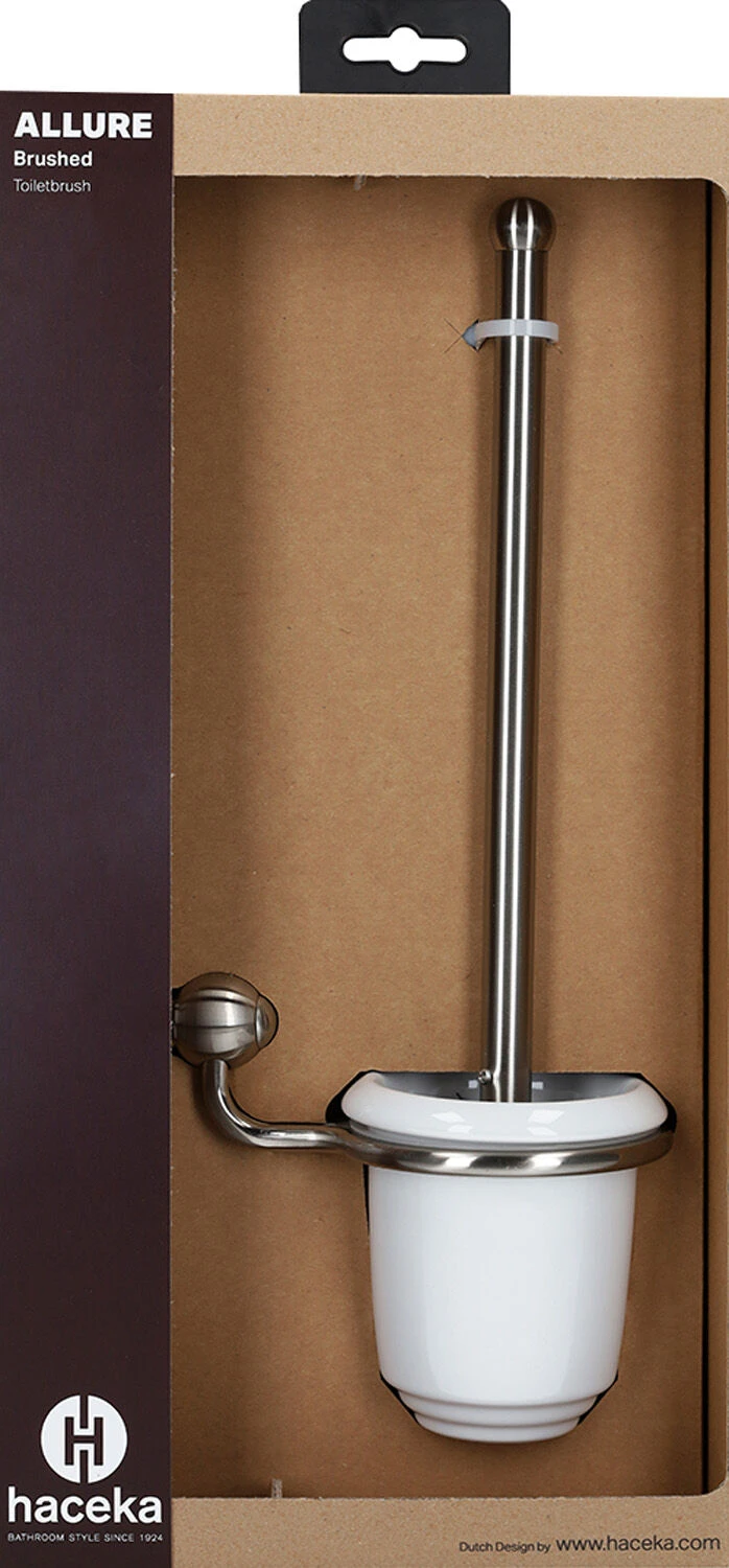 Haceka Allure Toiletborstelset RVS Geborsteld 5 Haceka Allure Toiletborstelset RVS Geborsteld - Afbeelding 3
