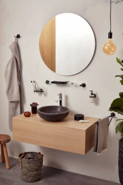 Haceka Aspen Dubbele Bekerhouder Zwart Mat -hotbath winkel haceka aspen dubbele bekerhouder zwart mat 1209517 4