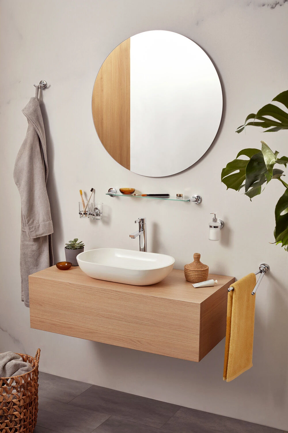 Haceka Aspen Planchet Chroom 4 Haceka Aspen Planchet Chroom - Afbeelding 2