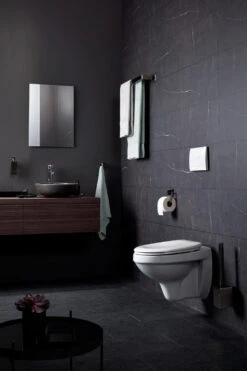 Alternative view of Haceka Edge Toiletrolhouder Zonder Klep Grafiet
