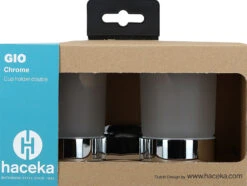 Haceka Gio Dubbele Bekerhouder Chroom -hotbath winkel haceka gio dubbele bekerhouder chroom 1208573 1
