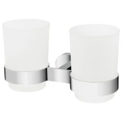 Haceka Gio Dubbele Bekerhouder Chroom