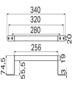 Haceka IXI Badgreep Zwart Mat -hotbath winkel haceka ixi badgreep zwart mat 1208577 2