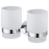 Haceka Kosmos Dubbele Bekerhouder Chroom -hotbath winkel haceka kosmos dubbele bekerhouder chroom 1208552 4