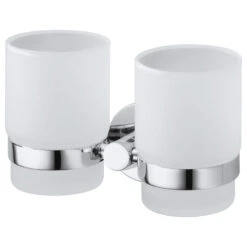 Haceka Kosmos Dubbele Bekerhouder Chroom