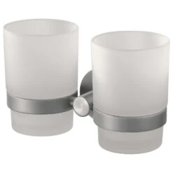 Haceka Kosmos Dubbele Bekerhouder RVS-look