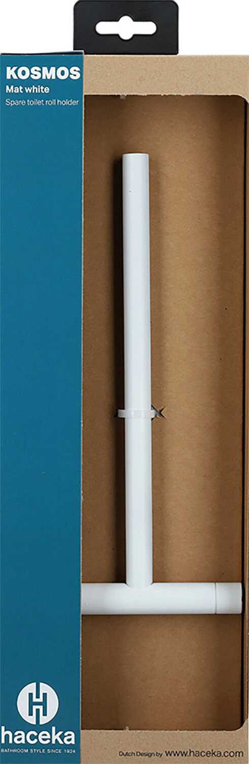 Haceka Kosmos Reserve Rolhouder Wit Mat 5 Haceka Kosmos Reserve Rolhouder Wit Mat - Afbeelding 3