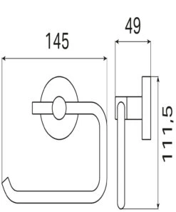 Haceka Kosmos Toiletrolhouder Zonder Klep Grafiet 9 Haceka Kosmos Toiletrolhouder Zonder Klep Grafiet -hotbath winkel haceka kosmos toiletrolhouder zonder klep grafiet 1208740 1