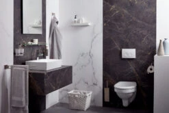 Alternative view of Haceka Mezzo Toiletrolhouder Met Klep RVS-look