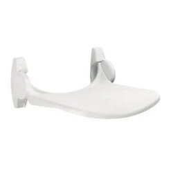 Handicare Linido Douchezitting M. Kunststof Zitting Opklapbaar Wit