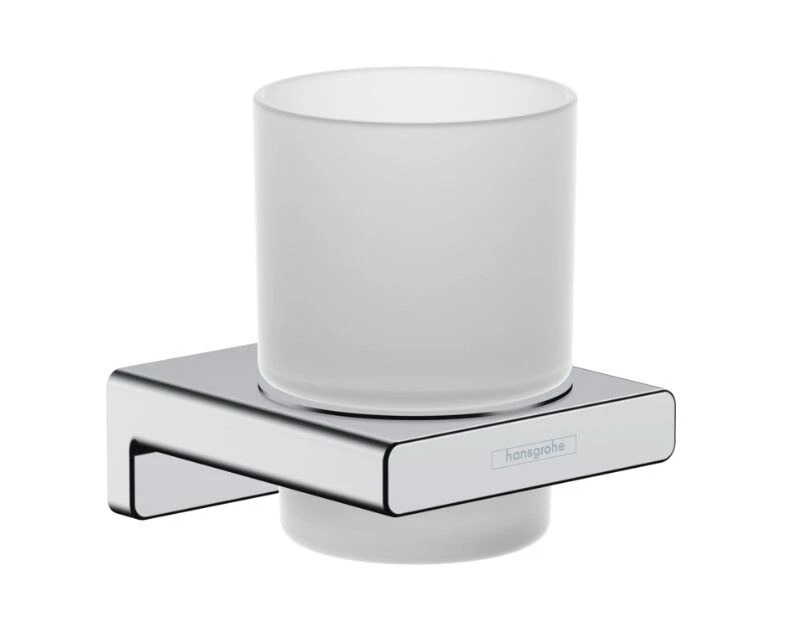 Hansgrohe AddStoris Tandenborstelhouder Chroom 3 Hansgrohe AddStoris Tandenborstelhouder Chroom