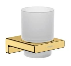 Hansgrohe AddStoris Tandenborstelhouder Goud Gepolijst