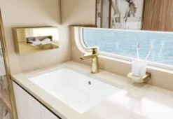 Hansgrohe AddStoris Tandenborstelhouder Goud Gepolijst -hotbath winkel hansgrohe addstoris tandenborstelhouder goud gepolijst 1358076 1