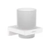 Hansgrohe AddStoris Tandenborstelhouder Wit Mat -hotbath winkel hansgrohe addstoris tandenborstelhouder wit mat 1355375