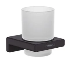 Hansgrohe AddStoris Tandenborstelhouder Zwart Mat