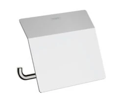 Hansgrohe AddStoris Wc-rolhouder Met Klep Chroom
