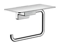 Hansgrohe AddStoris Wc-rolhouder Met Planchet Chroom