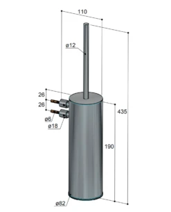 Hotbath Archie WC-borstelgarnituur Wandmodel RVS 7 Hotbath Archie WC-borstelgarnituur Wandmodel RVS -hotbath winkel hotbath archie wc borstelgarnituur wandmodel rvs ara11ix