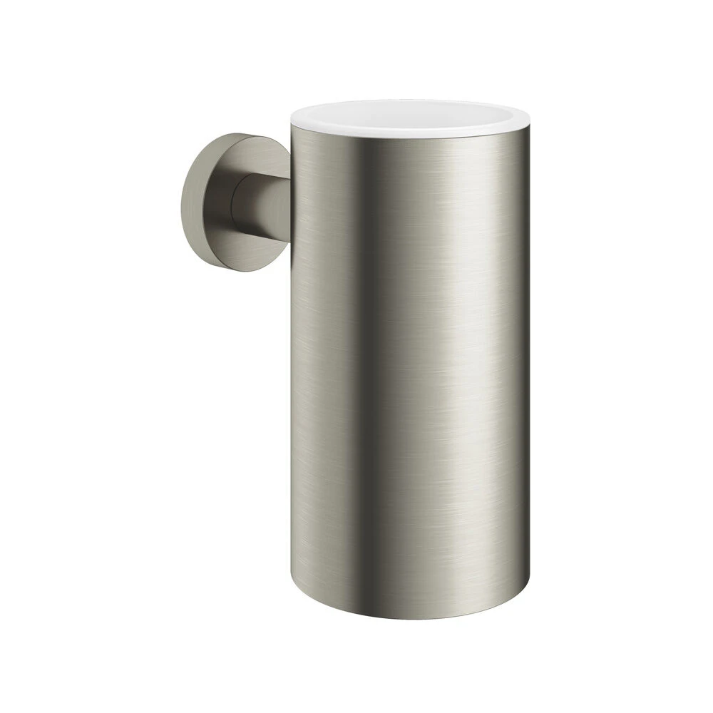 Hotbath Cobber Bekerhouder Geborsteld Nikkel CBA01 3 Hotbath Cobber Bekerhouder Geborsteld Nikkel CBA01