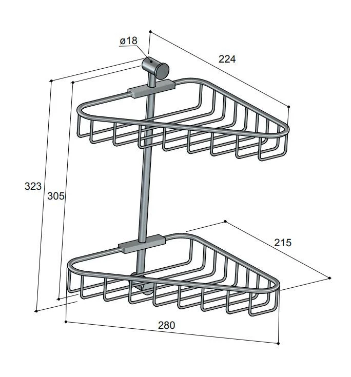 Hotbath Cobber Dubbel Doucherek Geborsteld Nikkel CBA14 5 Hotbath Cobber Dubbel Doucherek Geborsteld Nikkel CBA14 - Afbeelding 3