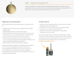 Hotbath Cobber Dubbel Doucherek Gepolijst Messing PVD CBA14 -hotbath winkel hotbath cobber dubbel doucherek gepolijst messing pvd cba14 cba14nbp 4