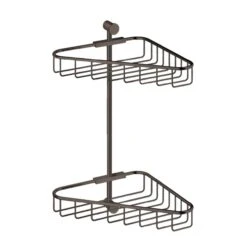 Hotbath Cobber Dubbel Doucherek Verouderd Messing CBA14