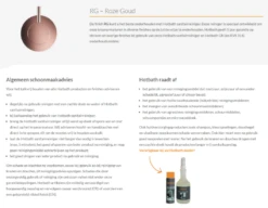 Alternative view of Hotbath Toiletborstelgarnituur Vrijstaand Rosé Goud CBA12
