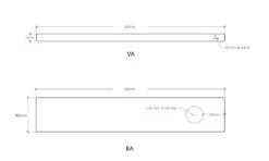 Minnor Bamboe Badplank 88x16cm -hotbath winkel minnor bamboe badplank 88x16cm sk48229 4