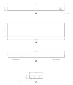 Minnor Bamboe Wandplank 60cm -hotbath winkel minnor bamboe wandplank 60cm sk48233 1