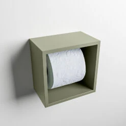 Mondiaz Easy Cube Toilet Rolhouder 16x16cm Army 6 Mondiaz Easy Cube Toilet Rolhouder 16x16cm Army -hotbath winkel mondiaz easy cube toilet rolhouder 16x16cm army sk37242 3