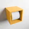 Mondiaz Easy Cube Toilet Rolhouder 16x16cm Ocher 1 Mondiaz Easy Cube Toilet Rolhouder 16x16cm Ocher -hotbath winkel mondiaz easy cube toilet rolhouder 16x16cm ocher sk37246 2