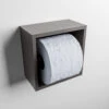 Mondiaz Easy Cube Toilet Rolhouder 16x8.6cm Dark Grey 1 Mondiaz Easy Cube Toilet Rolhouder 16x8.6cm Dark Grey -hotbath winkel mondiaz easy cube toilet rolhouder 16x8 6cm dark grey sk37255 2
