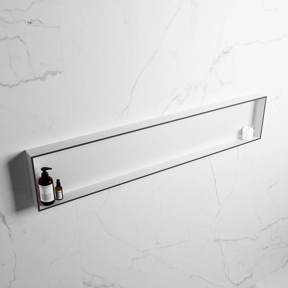 Mondiaz Easy Nis 150x30x8cm 1 Vak Dark Grey/talc 4 Mondiaz Easy Nis 150x30x8cm 1 Vak Dark Grey/talc - Afbeelding 2