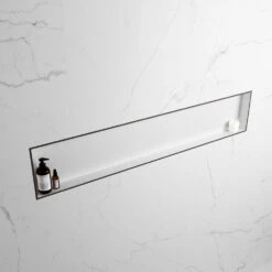 Mondiaz Easy Nis 150x30x8cm 1 Vak Dark Grey/talc