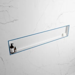 Mondiaz Easy Nis 150x30x8cm 1 Vak Jeans/talc