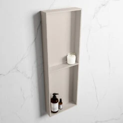 Mondiaz Easy Nis 150x30x8cm 2 Vakken Linen -hotbath winkel mondiaz easy nis 150x30x8cm 2 vakken linen sk37558 2