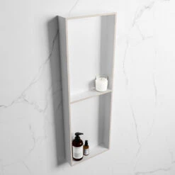 Mondiaz Easy Nis 150x30x8cm 2 Vakken Linen/talc 6 Mondiaz Easy Nis 150x30x8cm 2 Vakken Linen/talc -hotbath winkel mondiaz easy nis 150x30x8cm 2 vakken linen talc sk37559 2