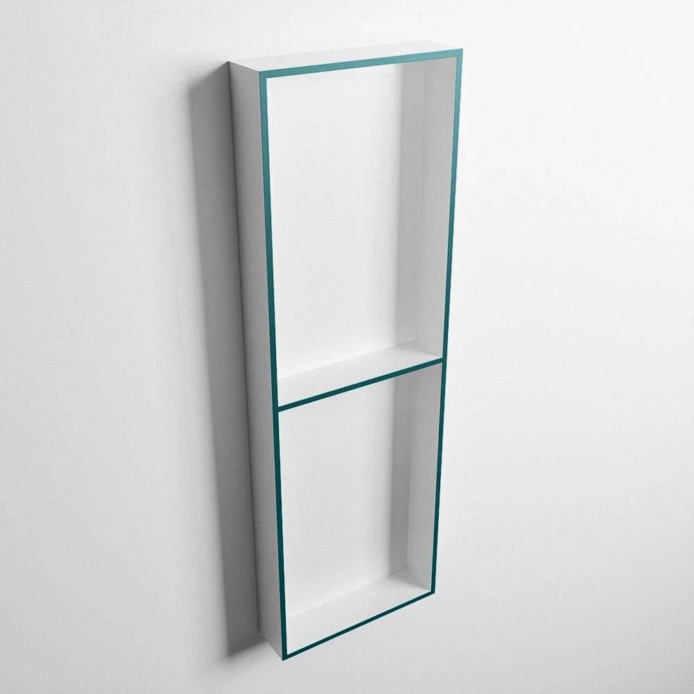 Mondiaz Easy Nis 150x30x8cm 2 Vakken Smag/talc 5 Mondiaz Easy Nis 150x30x8cm 2 Vakken Smag/talc - Afbeelding 3