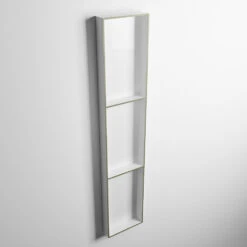 Mondiaz Easy Nis 150x30x8cm 3 Vakken Army/talc 7 Mondiaz Easy Nis 150x30x8cm 3 Vakken Army/talc -hotbath winkel mondiaz easy nis 150x30x8cm 3 vakken army talc sk37600 1