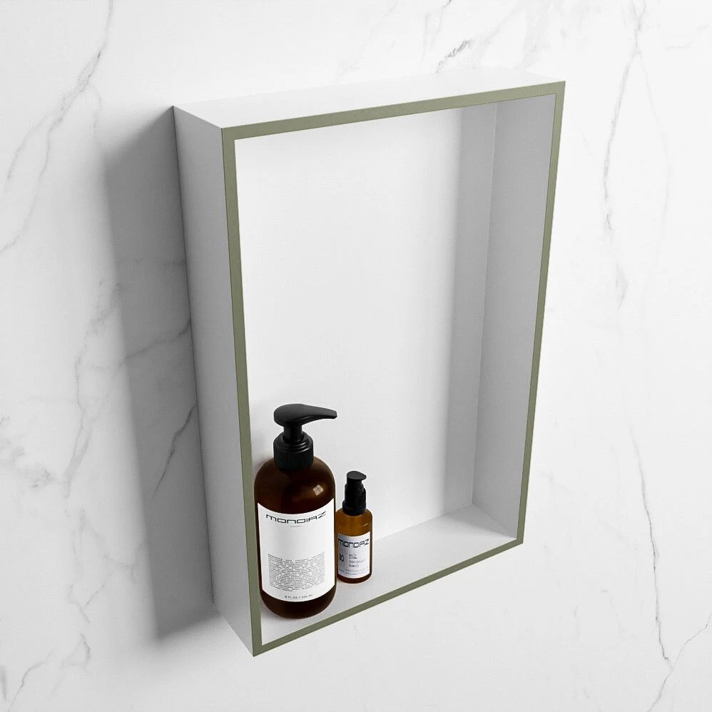 Mondiaz Easy Nis 45x30x8cm Army/talc 4 Mondiaz Easy Nis 45x30x8cm Army/talc - Afbeelding 2