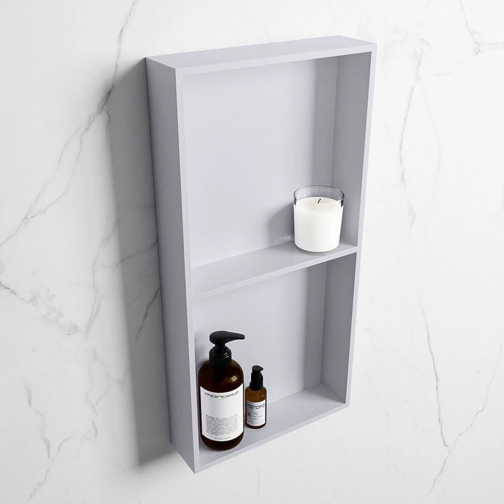 Mondiaz Easy Nis 60x30x8cm 2 Vakken Cale 4 Mondiaz Easy Nis 60x30x8cm 2 Vakken Cale - Afbeelding 2