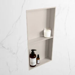 Mondiaz Easy Nis 60x30x8cm 2 Vakken Linen