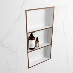 Mondiaz Easy Nis 60x30x8cm 3 Vakken Rust/talc