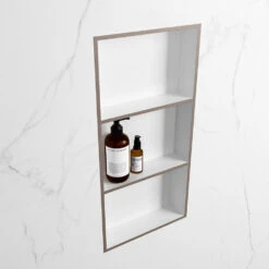 Mondiaz Easy Nis 60x30x8cm 3 Vakken Smoke/talc