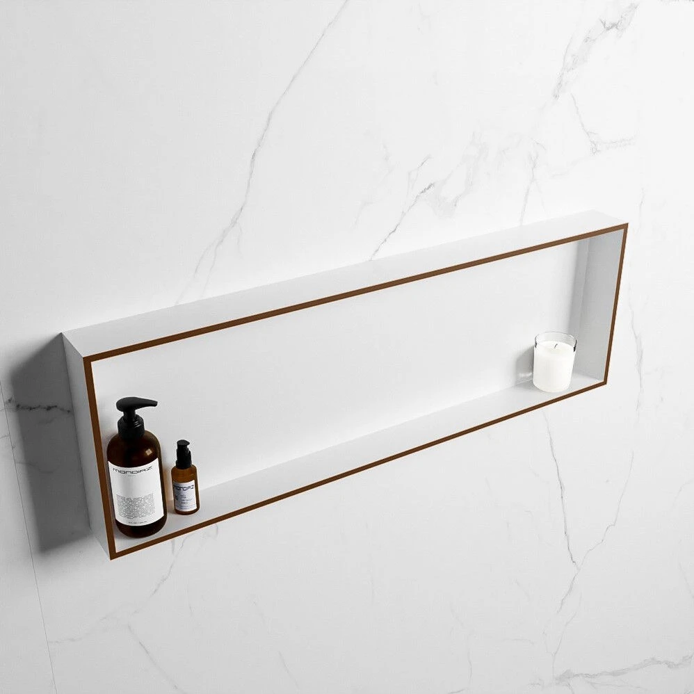 Mondiaz Easy Nis 90x30x8cm 1 Vak Rust/talc 4 Mondiaz Easy Nis 90x30x8cm 1 Vak Rust/talc - Afbeelding 2