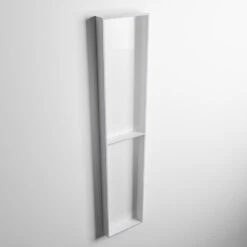 Mondiaz Easy Nis 90x30x8cm 2 Vakken Cale/talc 7 Mondiaz Easy Nis 90x30x8cm 2 Vakken Cale/talc -hotbath winkel mondiaz easy nis 90x30x8cm 2 vakken cale talc sk37517 1