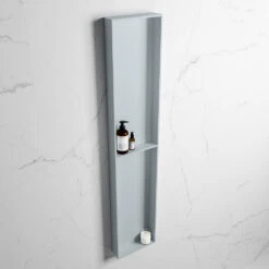 Mondiaz Easy Nis 90x30x8cm 2 Vakken Clay 6 Mondiaz Easy Nis 90x30x8cm 2 Vakken Clay -hotbath winkel mondiaz easy nis 90x30x8cm 2 vakken clay sk37531 2