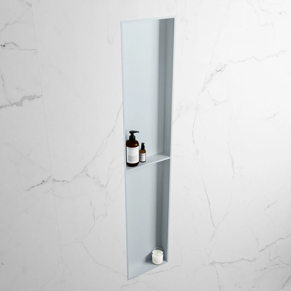 Mondiaz Easy Nis 90x30x8cm 2 Vakken Clay 3 Mondiaz Easy Nis 90x30x8cm 2 Vakken Clay